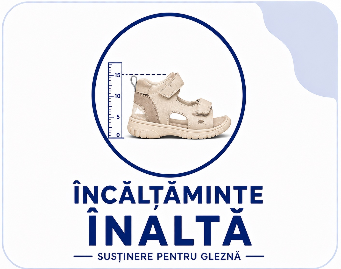 Sandale pentru copii cu sustinere optima a gleznei