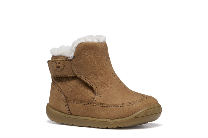 Ghete îmblănite Geox Macchia B664NB-00033-C6777 din piele naturală maro [3]