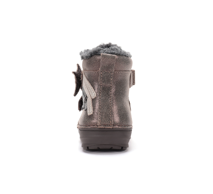 Cizme Îmblănite D.D.Step W071-62869 – Calapod Lat, picior pufos fete, doua beniz velcro [2]