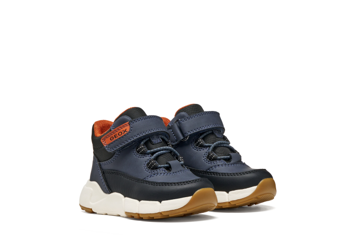 Ghete impermeabile Geox Flexyper Mini ABX B661KA-000ME-C0045, bleumarin și negru [11]