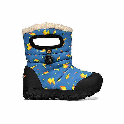 BOGS Footwear cizme de iarnă impermeabile B-MOC Lightning Royal Blue Multi [1]