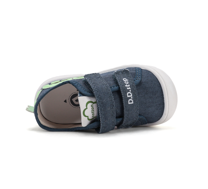 tenisi barefoot D.D.Step Royal Blue cu dinozaur Sun Reactive pentru băieți, cod C100-62118A [6]