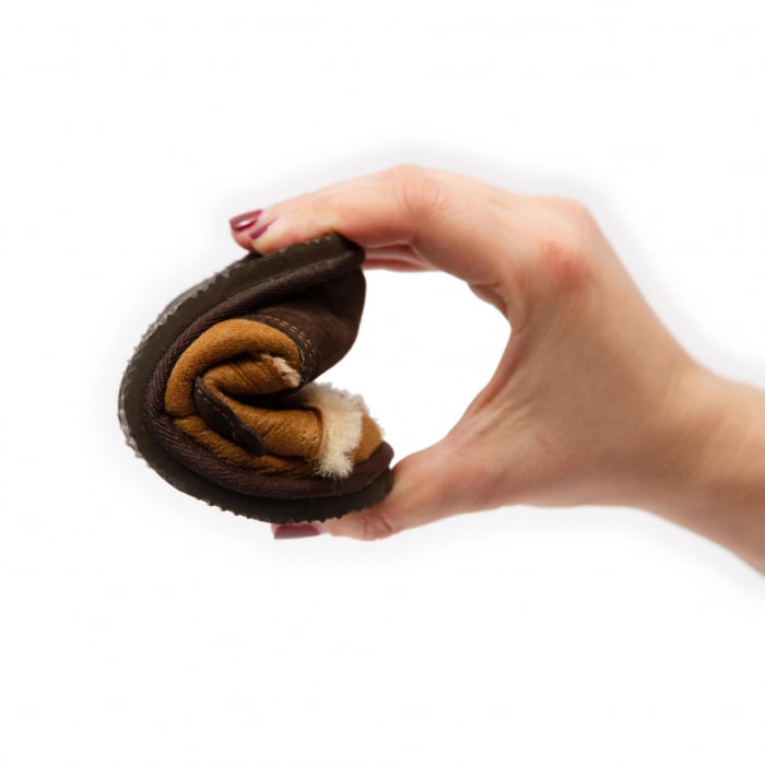 Cizme imblanite antracit cu ursulet, DODO Shoes [4]