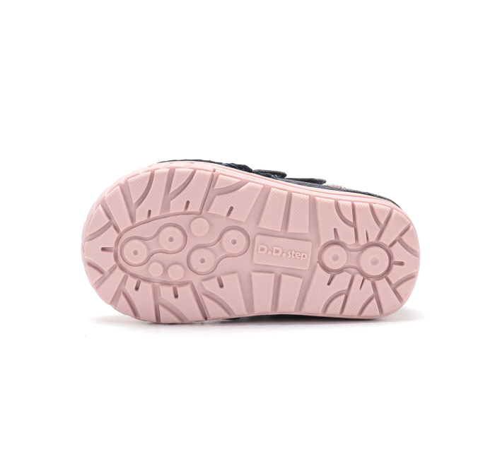 Cizme barefoot îmblănite D.D.Step W029-62116A din piele, calapod lat masuri 20-26 [5]