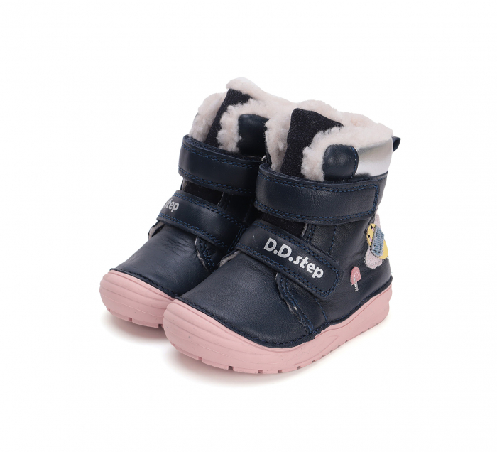 Cizme Imblanite, Primii Pasi Water Repellent Navi Bee, DD Step [6]