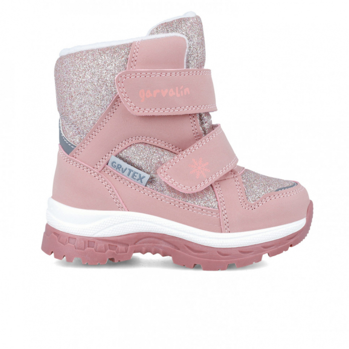 Cizme Water Repellent Rosa Metalizata, Garvalin [3]