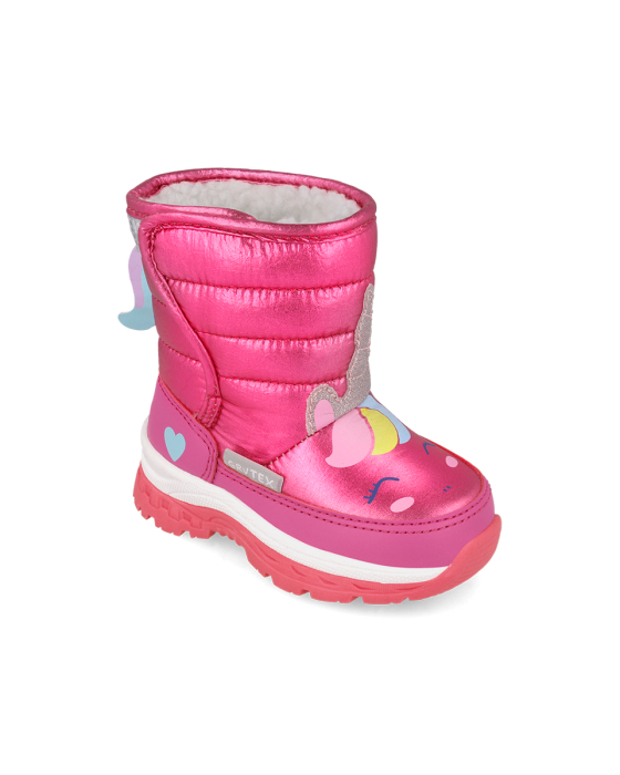 Cizme de zăpadă Garvalin 261840-B032 pentru fete, roz, cu închidere reglabilă apres ski [5]
