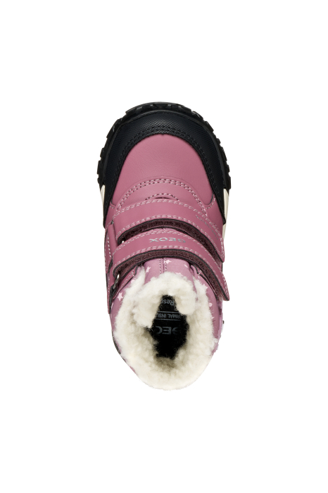 Cizme Geox Trekkyup ABX B666MA 054FU C8007 roz închis, impermeabile, pentru fete [6]