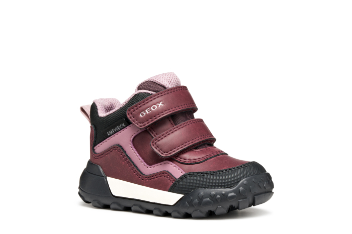 Cizme Zapada  masuri 23 -27  Geox B Trekkyup B566MB 0MEFU C7329 Burgundy Rose [4]