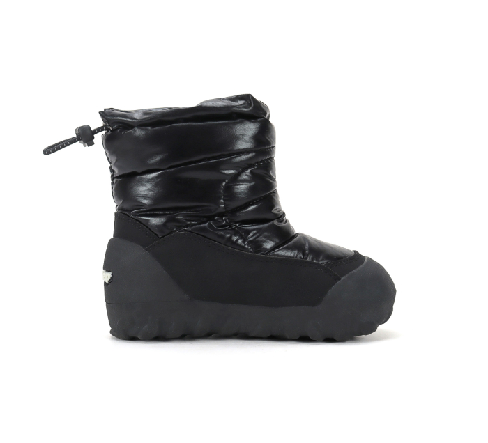 Cizme de zăpadă D.D.Step P079-62228G negre, lucioase, cu tijă înaltă și șnur reglabil [3]