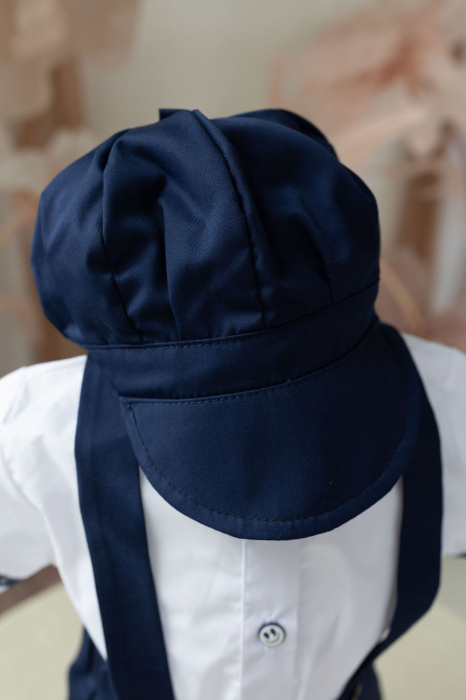 Costum de Bleumarin cu Body Camasa [5]