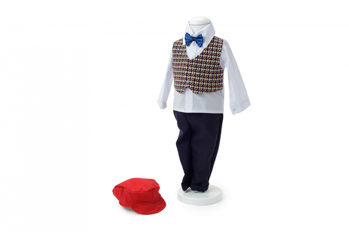 Costum botez rosu, TinTin Shop [2]