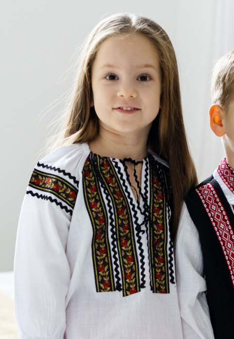 Ie cu negru  pentru fetite TinTin Shop [3]