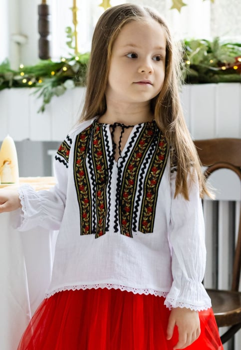 Ie cu negru  pentru fetite TinTin Shop [4]