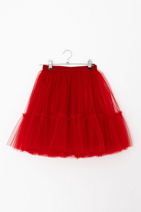 Fusta tulle rosie fete [1]