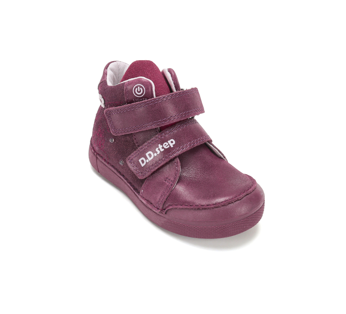 Ghete cu lumini D.D.Step Raspberry pentru fete, cod A068-62147 [8]