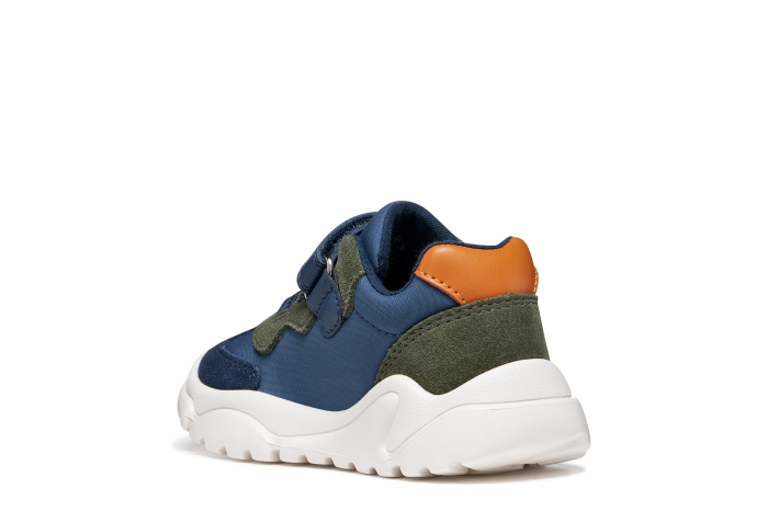 Pantofi sport Geox Ciufciuf bleumarin-portocaliu, cod B455RB 0FU22 CB42T [6]