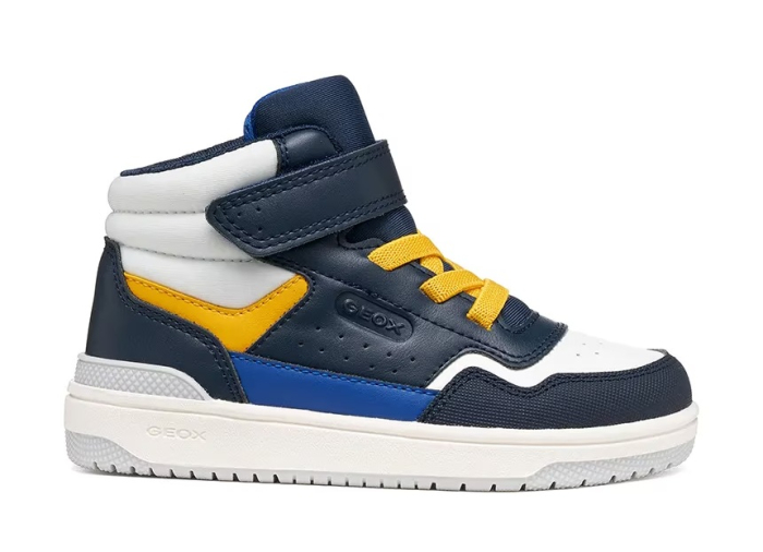 Ghete sport Geox Washiba Boy J66LQI-0BC15-C0657 bleumarin-galben [4]