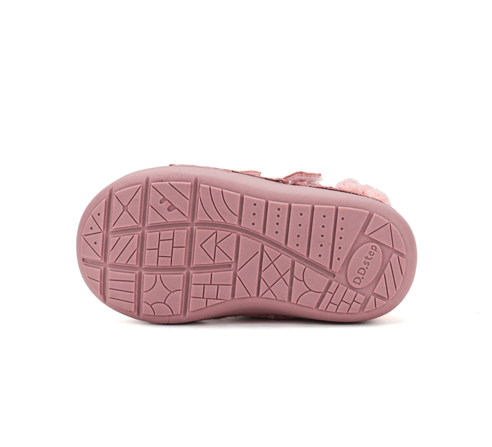 Ghete D.D.Step pentru fete, primii pași, din piele naturală S066-62946B calcai sustinut picior lat [6]