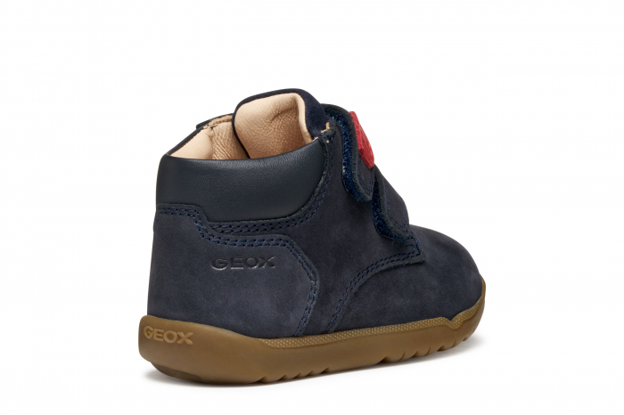 Ghete copii mici Geox Macchia Baby navy velcro piele naturală respirabili b164nc 03285 Navy [6]