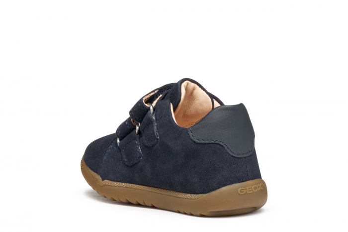 Ghete copii mici Geox Macchia Baby navy velcro piele naturală respirabili b164nc 03285 Navy [5]