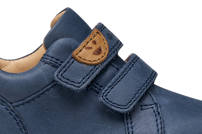Pantofi copii mici Geox Macchia Baby navy velcro piele naturală respirabili b164nc 03285 Navy [9]