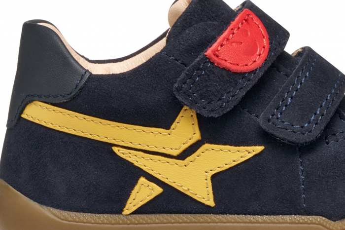 Ghete copii mici Geox Macchia Baby navy velcro piele naturală respirabili b164nc 03285 Navy [9]