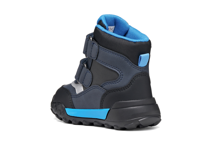 Ghete impermeabile Geox Trekkyup ABX B566LD 000ME C0035 pentru băieți, negru și bleu [6]