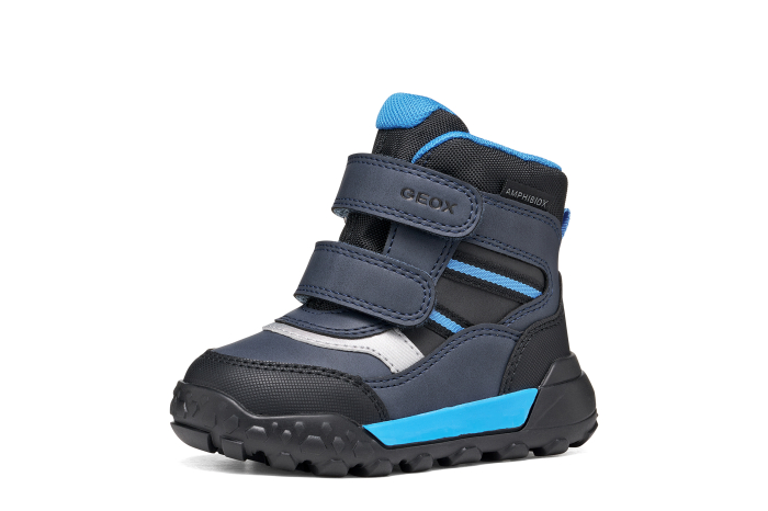 Ghete impermeabile Geox Trekkyup ABX B566LD 000ME C0035 pentru băieți, negru și bleu [11]