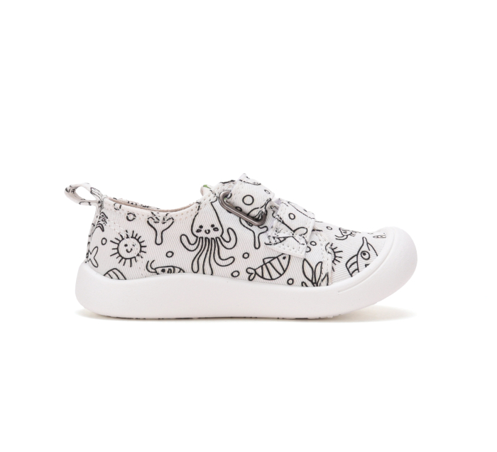Tenisi  barefoot D.D.Step  C100-71174A pentru copii, calapod lat, exterior textil hidrofob [5]