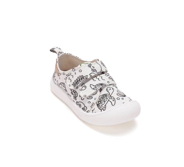 Tenisi  barefoot D.D.Step  C100-71174A pentru copii, calapod lat, exterior textil hidrofob [9]