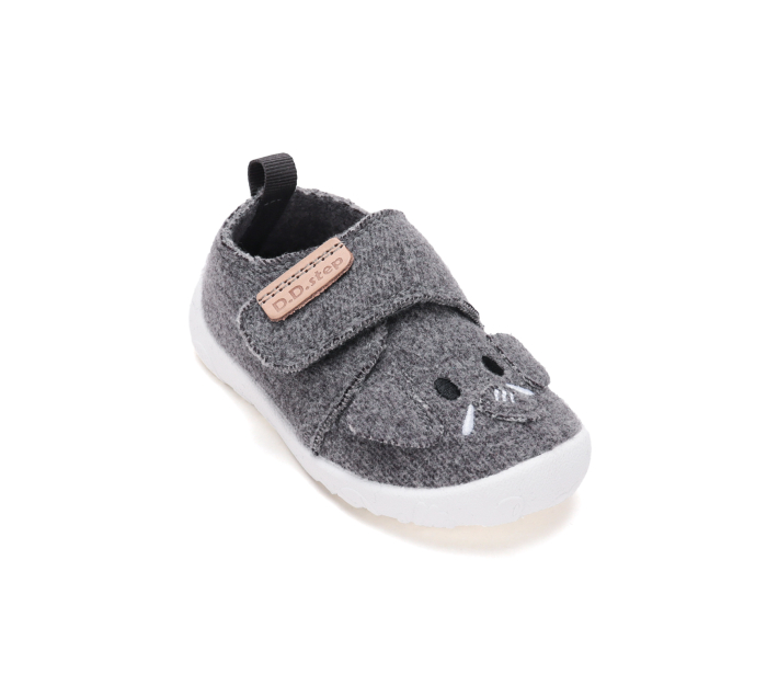 Încălțăminte interior barefoot D.D.Step C086-62686B pentru copii, calapod lat, exterior textil hidrofob [8]