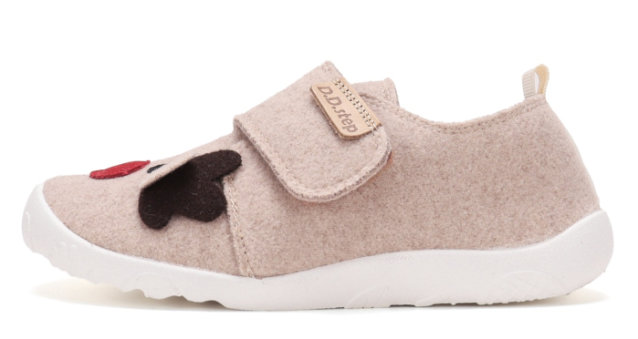 Încălțăminte interior barefoot D.D.Step C086-62686F pentru copii, calapod lat, exterior textil hidrofob [2]