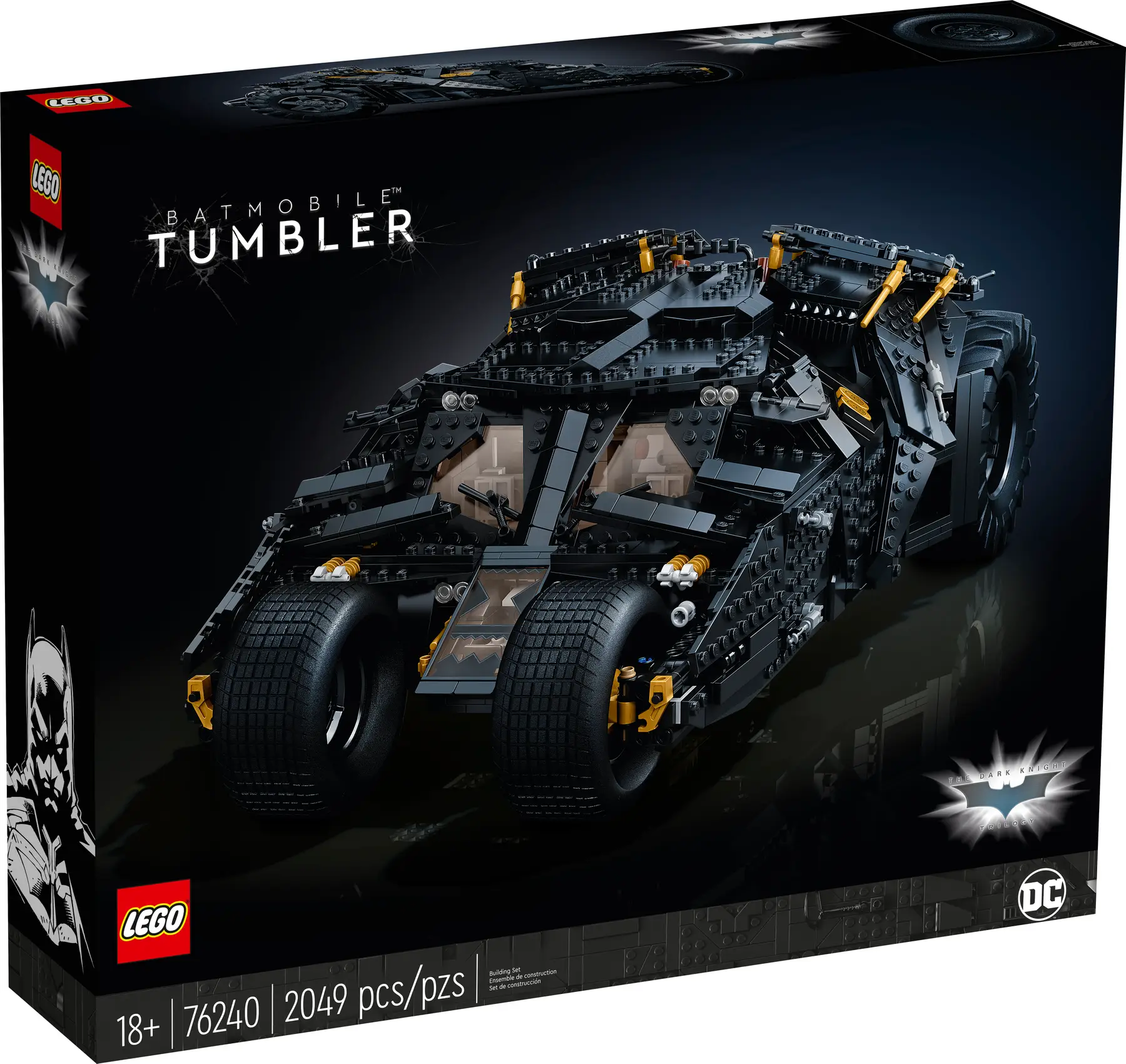 LEGO - Batmobile Tumbler 76240, 2049 piese [2]