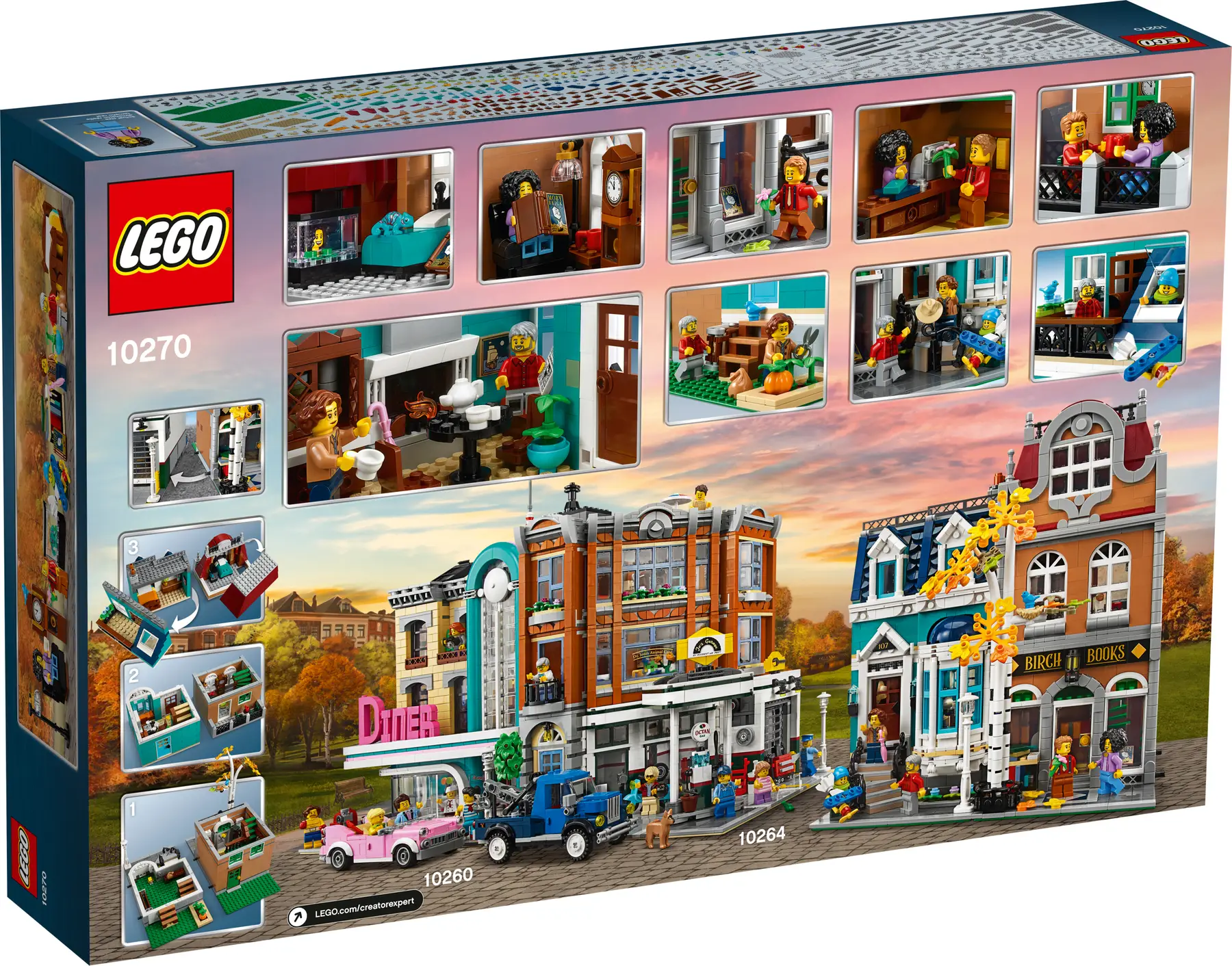Lego Creator Expert Bookshop 10270, 2504 piese [2]