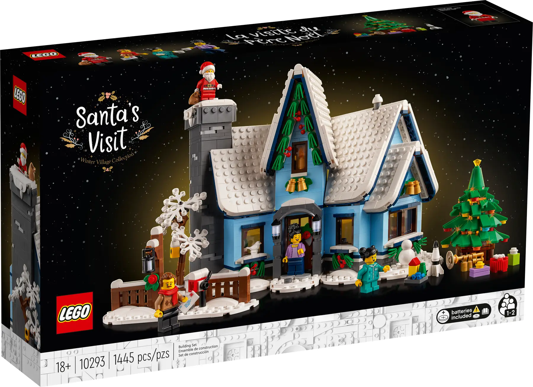 LEGO® Creator Expert - Vizita lui Mos Craciun 10293, 1445 piese [2]