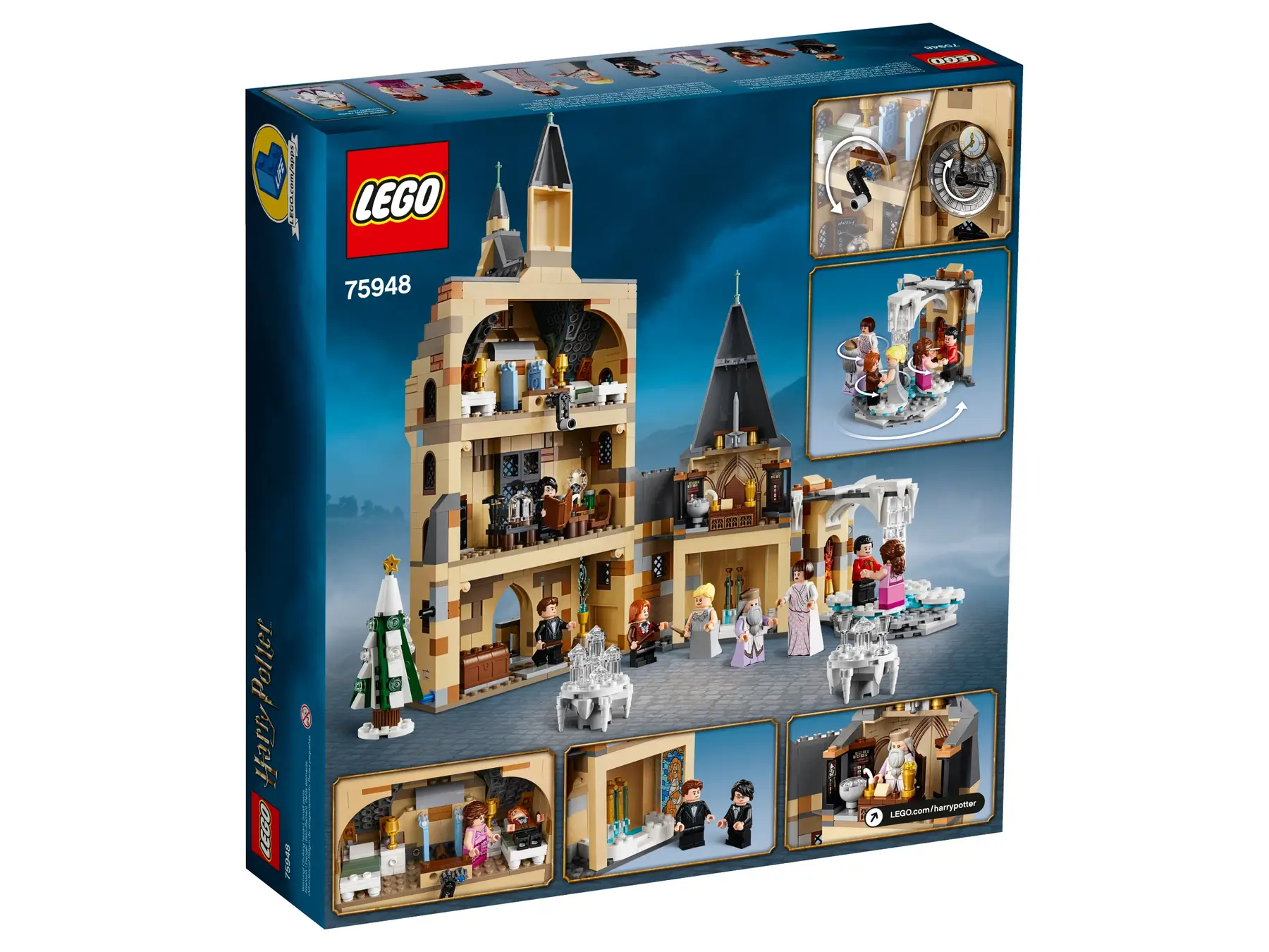 LEGO Harry Potter - Turnul cu ceas Hogwarts 75948, 922 piese [5]