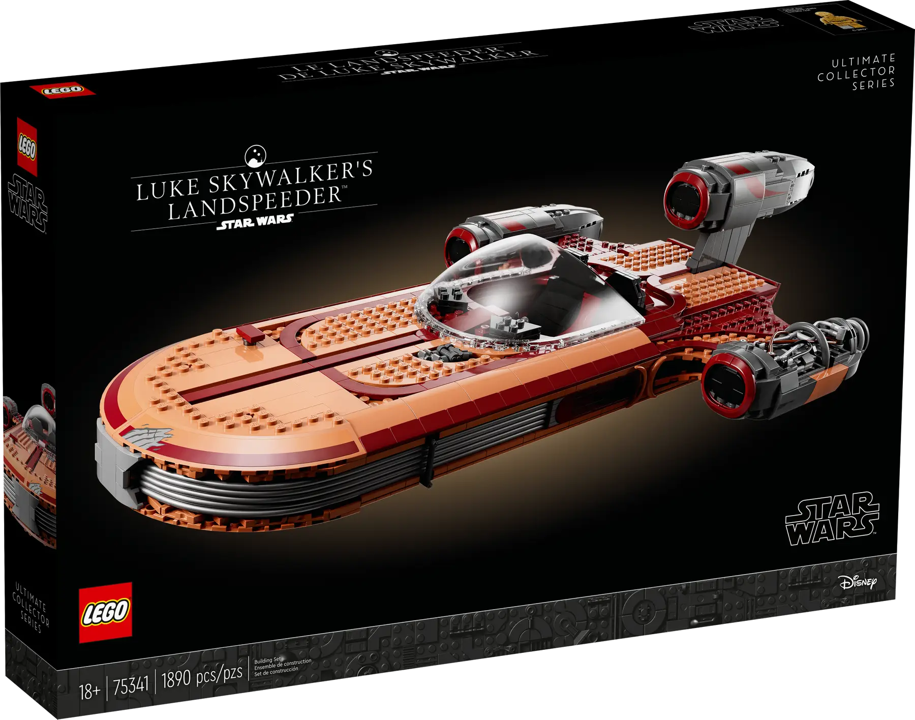 LEGO® Star Wars™ - Landspeeder™ al lui Luke Skywalker 75341, 1890 piese [2]