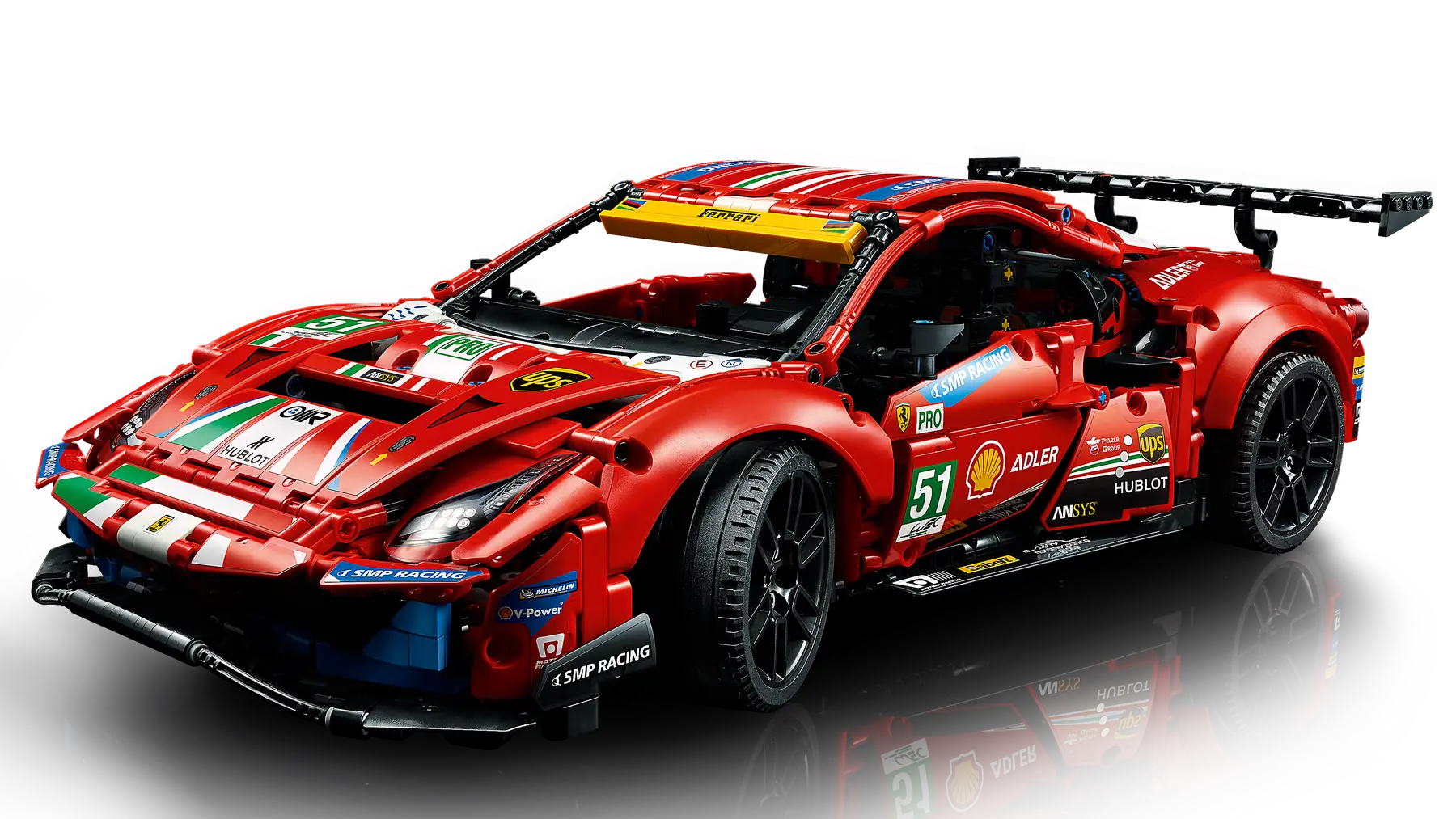 LEGO Technic - Ferrari 488 GTE “AF Corse #51” 42125, 1677 piese [2]