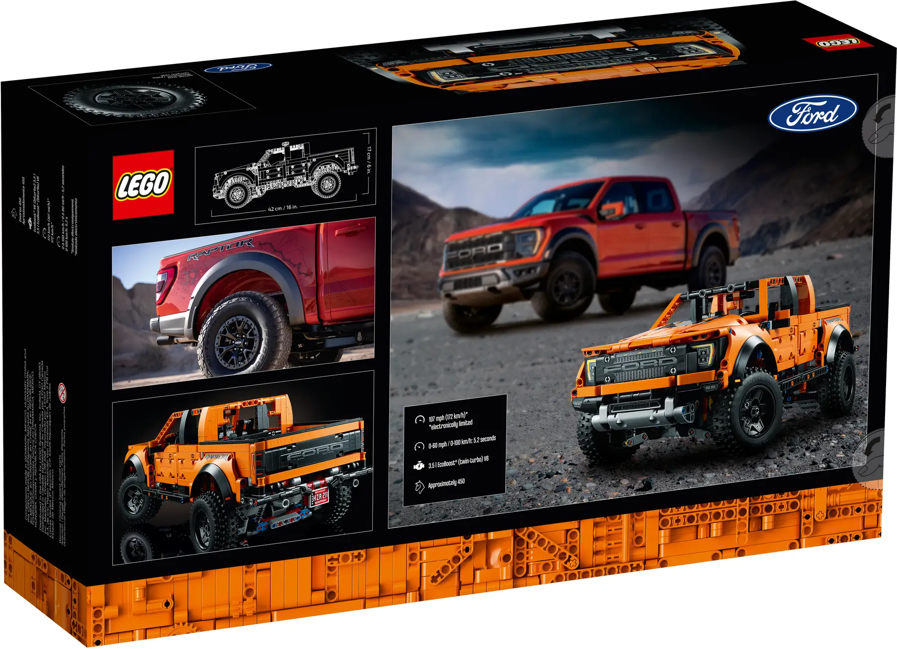 LEGO Technic - Ford® F-150 Raptor 42126, 1379 piese [7]