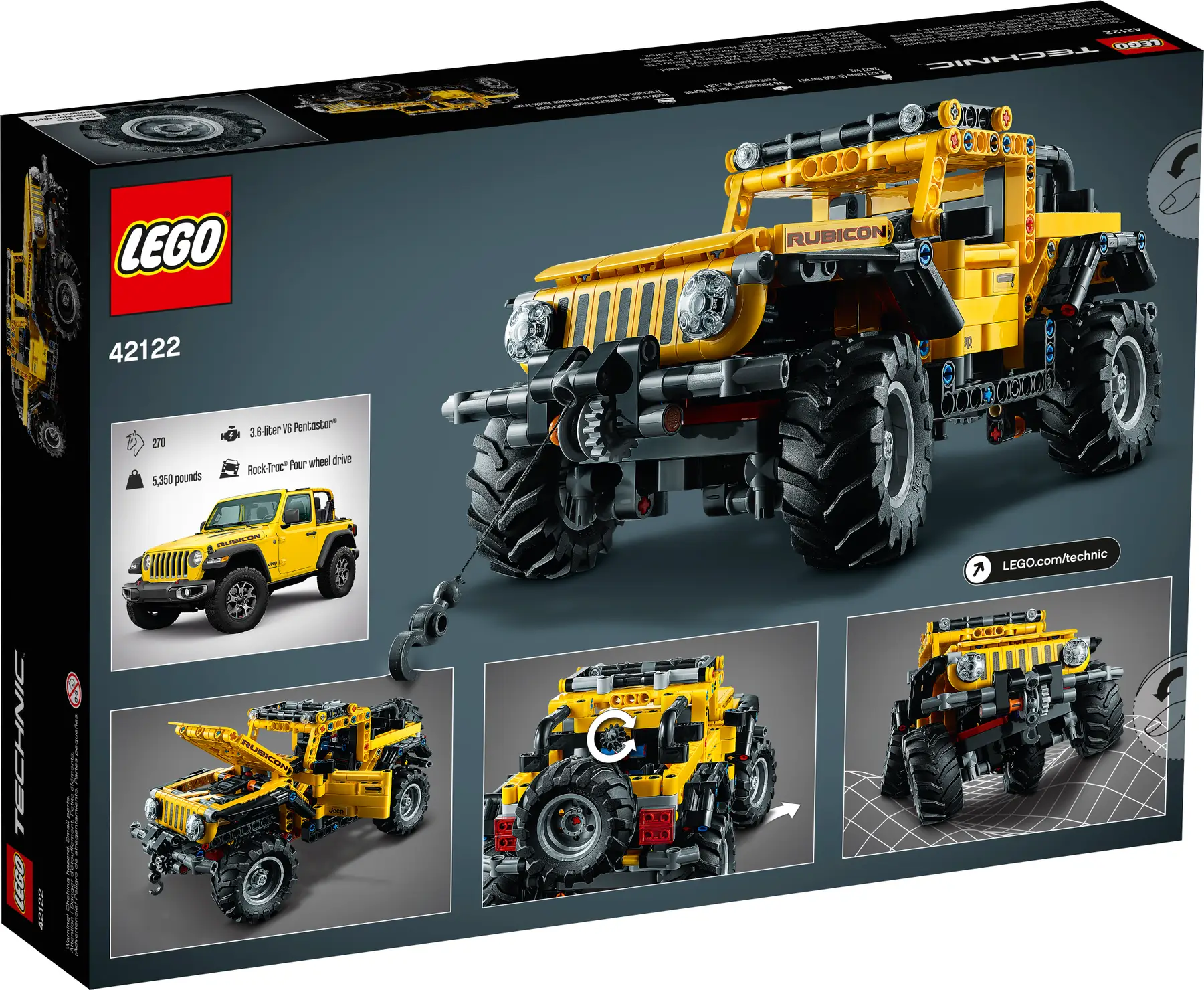 LEGO Technic - Jeep Wrangler 42122, 665 piese [2]