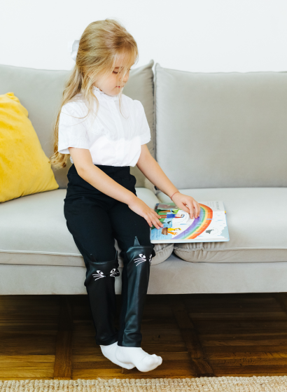 Pantaloni bleumarin scoala [2]