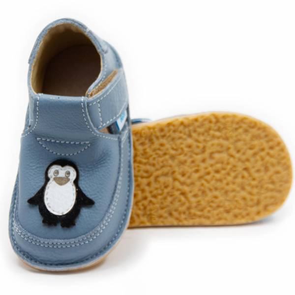 Pantofi baby blue pinguin, Dodo Shoes [2]