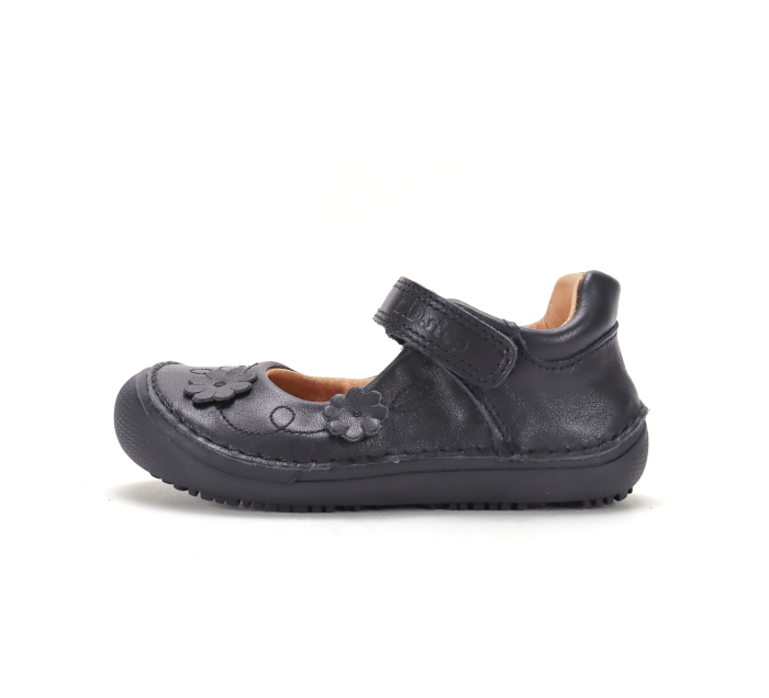 Pantofi barefoot fete D.D.Step S070-62583B crem din piele naturală talpa flexibila [2]