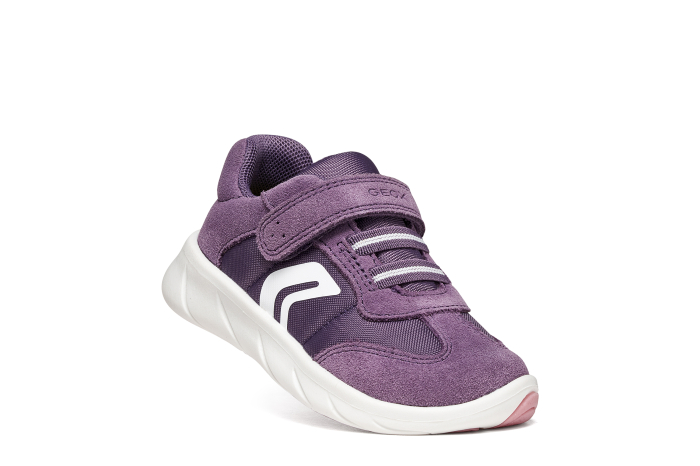 Pantofi barefoot Geox Foot-Run pentru fete, din piele suede mov, B661JA 0FU22 CA81Z [5]