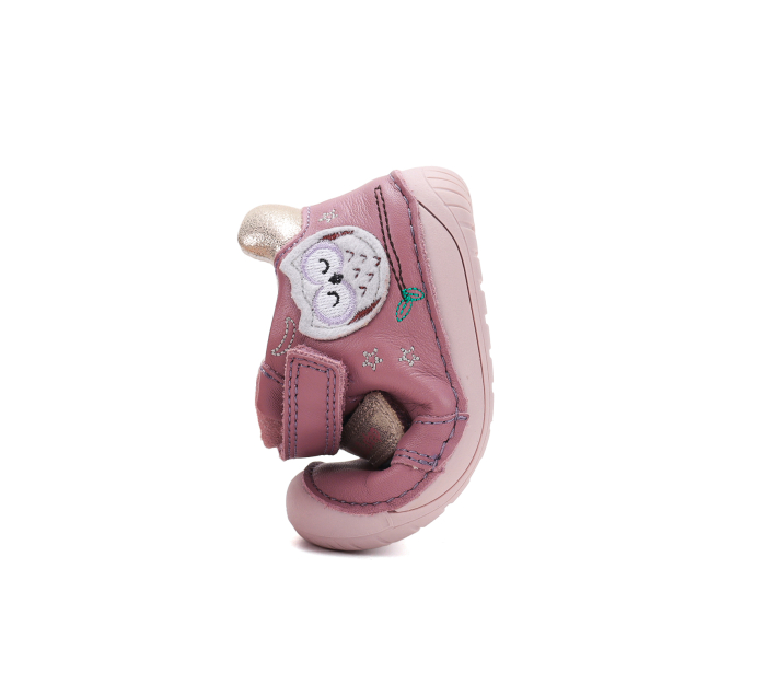 Pantofi barefoot fete D.D.Step S070-62659B din piele naturală roz cu talpă flexibilă [2]
