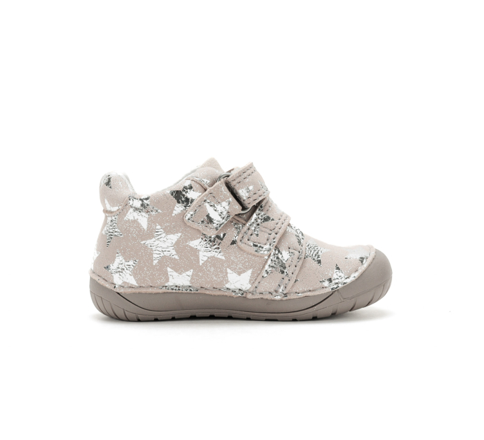 Pantofi barefoot fete D.D.Step S070-62583B crem din piele naturală talpa flexibila [3]