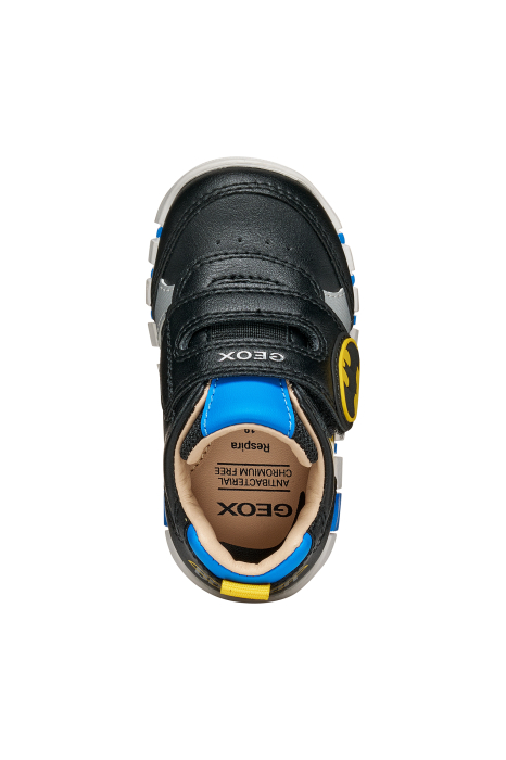 Pantofi primii pași Geox Iupidoo Batman negri cu galben B6655B 000BC C0054 [7]