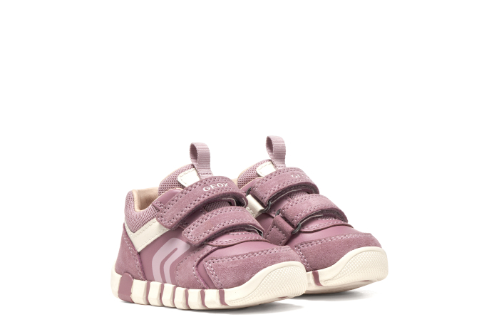 Pantofi primii pași Geox Iupidoo Hello Kitty fete roz B6658A 05402 C8004 [10]
