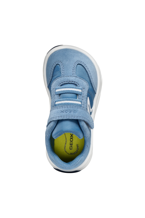Pantofi barefoot Geox Foot-Run pentru băieți, din piele suede B660KA 0FU22 C4S1Z [7]